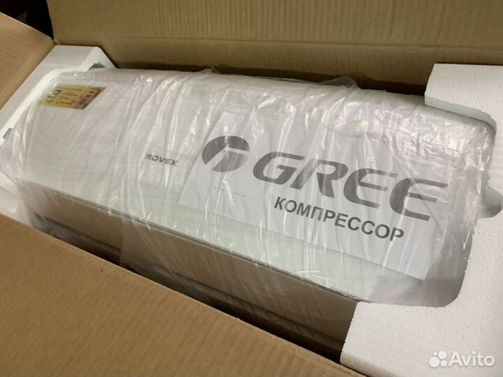 Кондиционер 24 м2 с компрессором gree