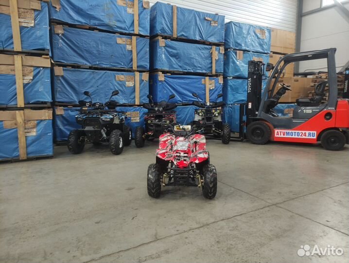 Квадроцикл ATV Classic 6 110cc (Red Extreme)