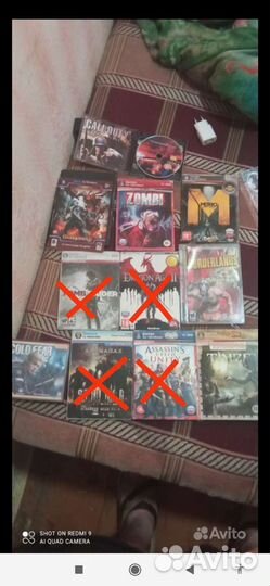 Продам старые диски с играми