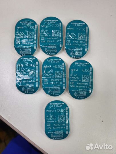 Контактные линзы от -0,5 до -9,0