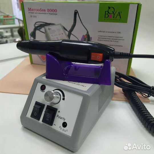 Новый аппарат для маникюра на 20 000 оборотов