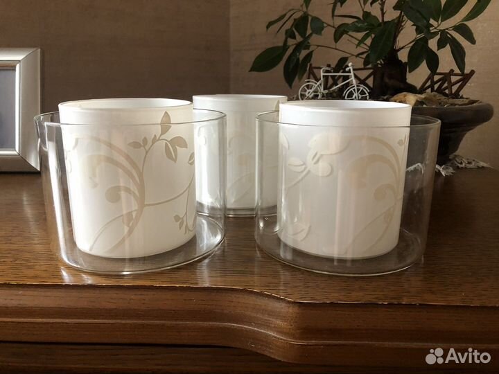 Плафоны для люстры 3 шт е9