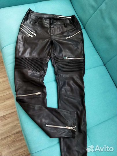 Кожаные брюки