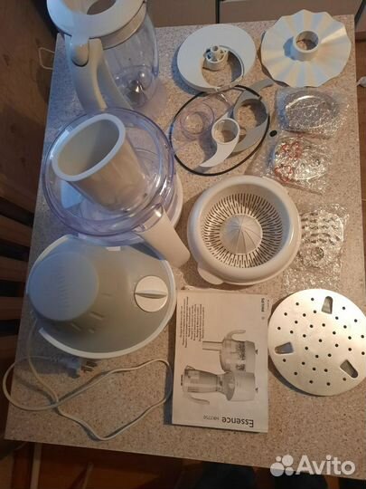 Кухонный комбайн Philips HR7750, 800 Вт