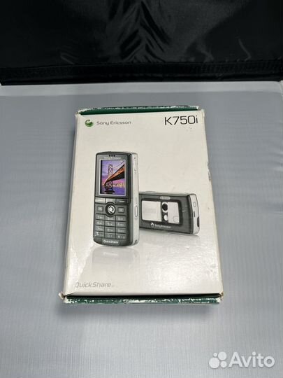 Коробка от телефона SonyEricsson k750i доки