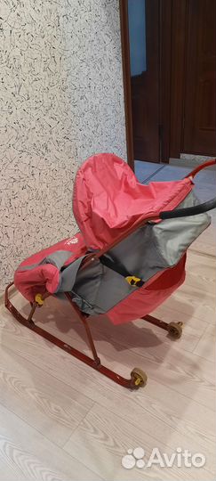 Санки коляска nika