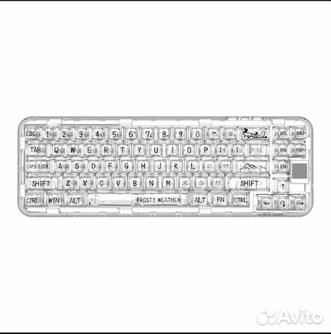CoolKiller CK68 механическая клавиатура объявление продам