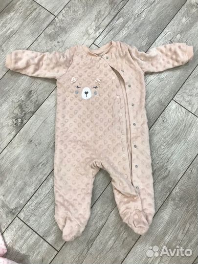 Комбинезоны демисезонные на девочку 62-80