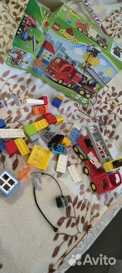 Лего пожарная машина