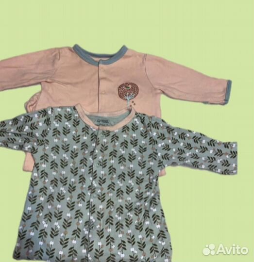 Детские вещи пакетом 68 74 на девочку