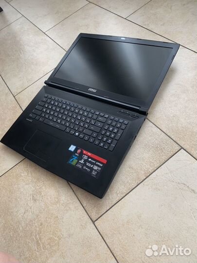 Игровой ноутбук MSI GL72 7RD