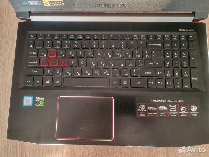 Игровой ноутбук Acer Helios 300