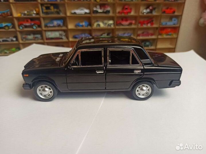 Металлическая машинка ваз 2107