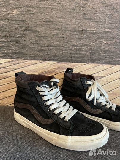 Кеды vans 35 размер стелька 22 черные