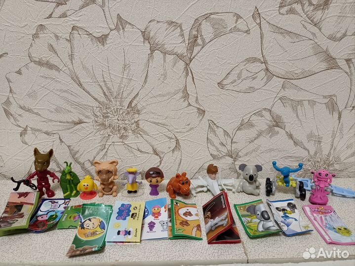 Киндер игрушки разные