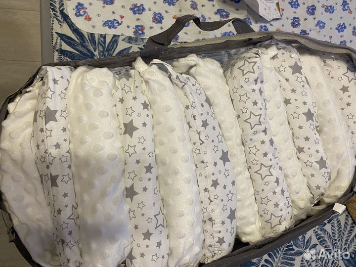 Бортики в детскую кроватку