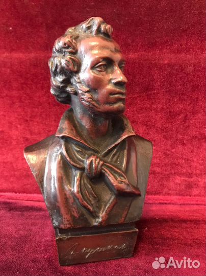 Бюст Александр Сергеевич Пушкин, копия
