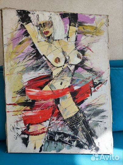 Картина холст масло 
