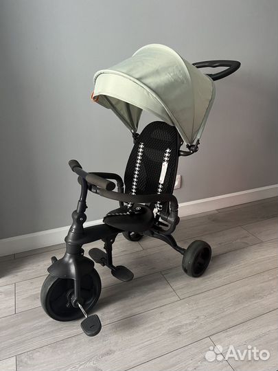 Трехколесный велосипед с ручкой HB Mercury 9 мес +