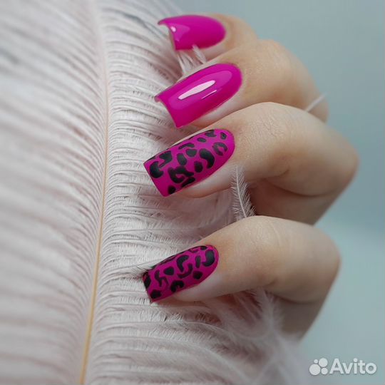 Коррекция гелем, покрытие гель лаком