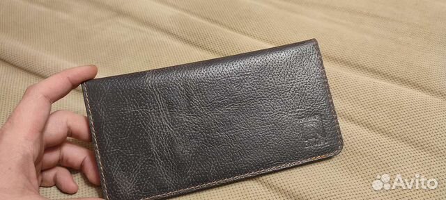 Кошелёк из натуральной кожи ручной работы