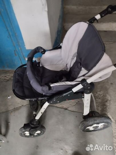 Коляска 3 в 1в хорошем состоянии