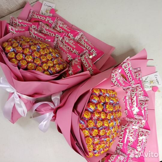 Букет из чупа чупсов