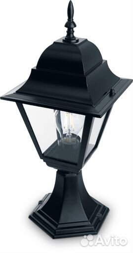 Фонарь уличный садово-парковый светильник feron