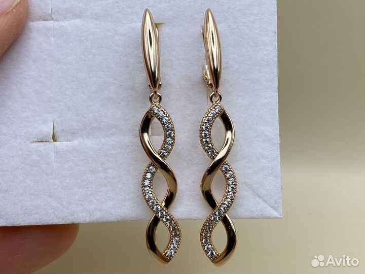 Серьги шикарные