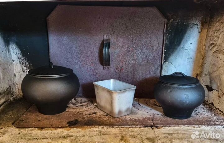 Чугунный горшок (1,5л. 2,5л. 4л. 6л.)