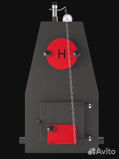 Твердотопливный котёл 100 квт