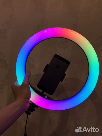 Новая кольцевая лампа от 26 см + штат диод арт994