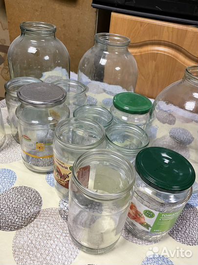 Банка стеклянная
