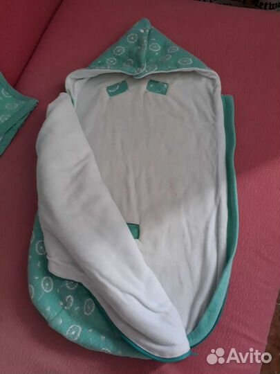 Конверт и одеяло на выписку