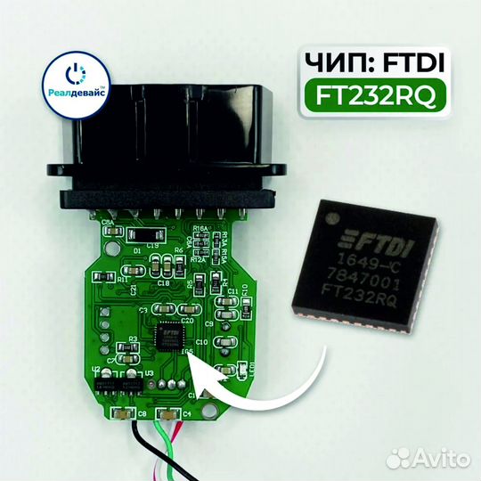 Автосканер Mini VCI ( J2534 чип FT232RQ )