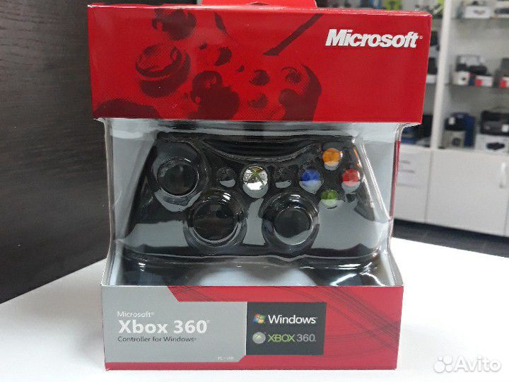 Джойстик для Xbox 360 беспроводной/проводной