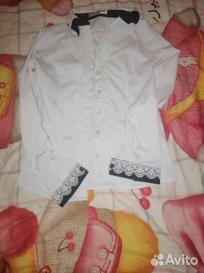 Школьные вещи пакетом на девочку р 138-140