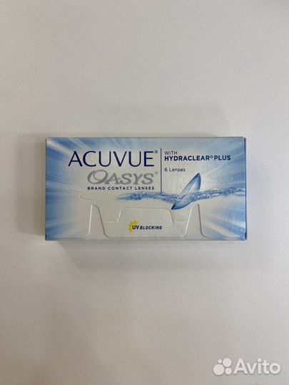 Линзы acuvue oasys