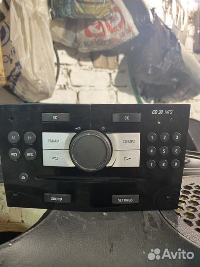 Штатная магнитола opel astra h