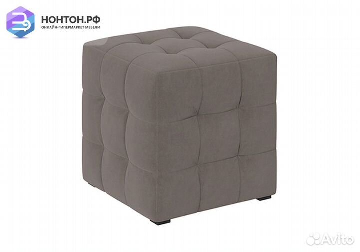 Пуф тип 1 мокко темный