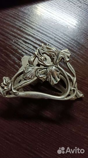 Салфетница серебро