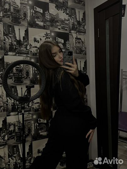 Трикотажный костюм женский