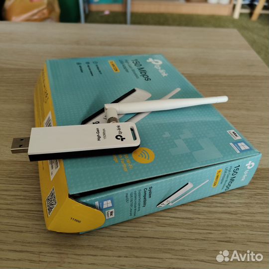 Беспроводной wifi адаптер TP-link TL-WN722N