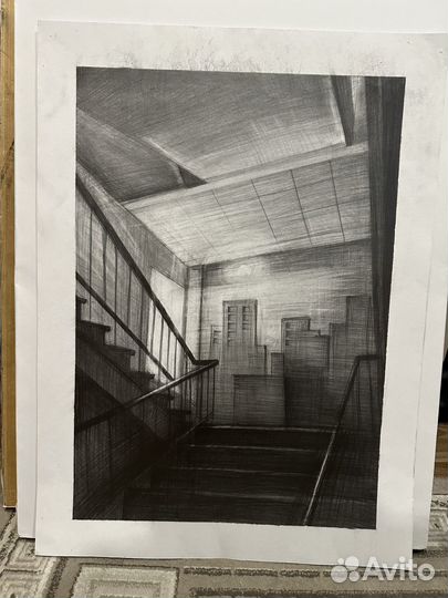 Академический рисунок Архитектурный рисунок