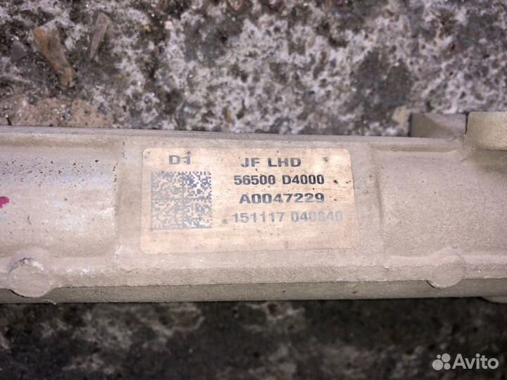 Рулевая рейка Kia Optima JF G4KD 2017