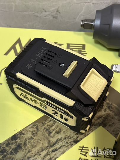 Мощный аккумуляторный гайковерт оригинал