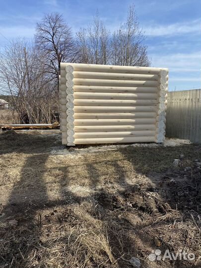 Срубы домов и бань