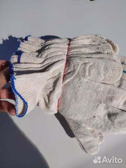 Перчатки хб для Авито доставки 200пар