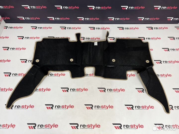 Ковры салона Nissan Patrol 62 Левый руль Бежевые