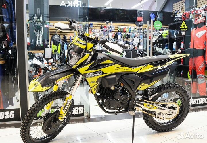 Кроссовый мотоцикл fxmoto X3 250 CC 21/18 Yellow